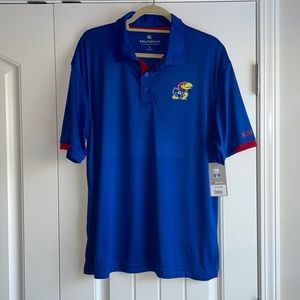NWT Men’s Kansas Jayhawks Golf Polo